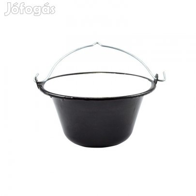 Zománcozott tálalóbogrács fekete