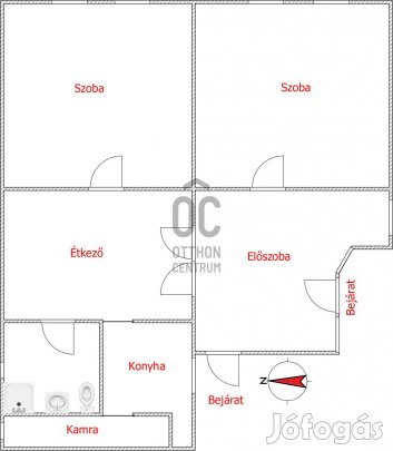 Zombai eladó vegyesfalazatú családi ház