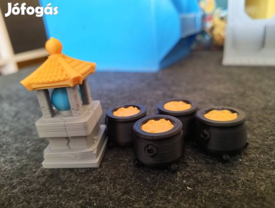 Zombicide White Death 3d jelölők 