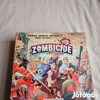 Zombicode 2. Edition társasjáték német nyelvü