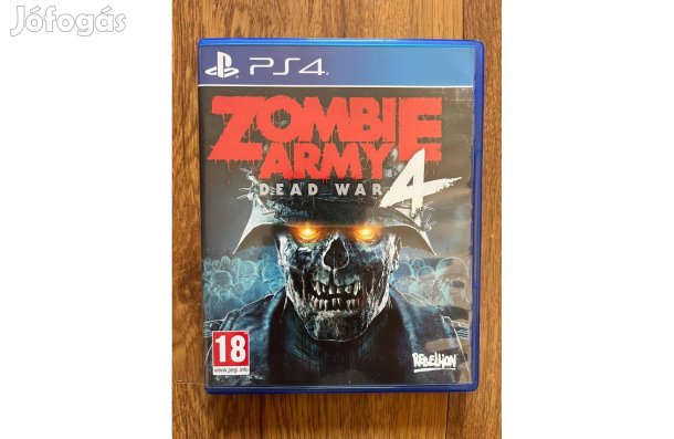 Zombie Army dead 4 ps4-re eladó!
