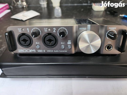Zoom UAC-2 USB 3.0 stúdió külső hangkártya interfész audió