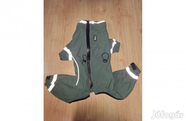 Zooplus Tiaki meleg zöld overall közepes termetű kutyára