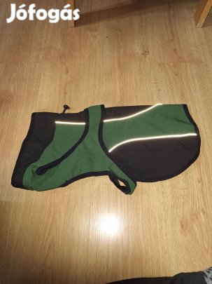 Zooplus zöld fekete kutyakabát kistermetű kutyára