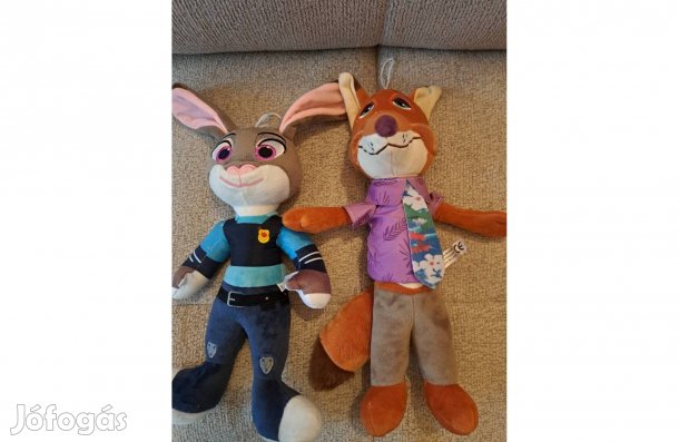 Zootopia plüss figura párban