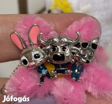 Zootropolisz karkötő charmok 3 db