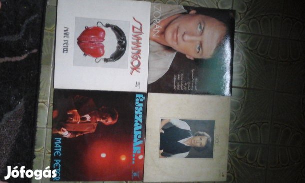 Zorán és Máté Péter bakelit lemezek eladók