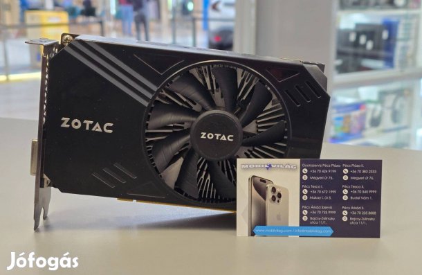 Zotac Geforce Gtx 1060 Mini 6GB Garanciával!