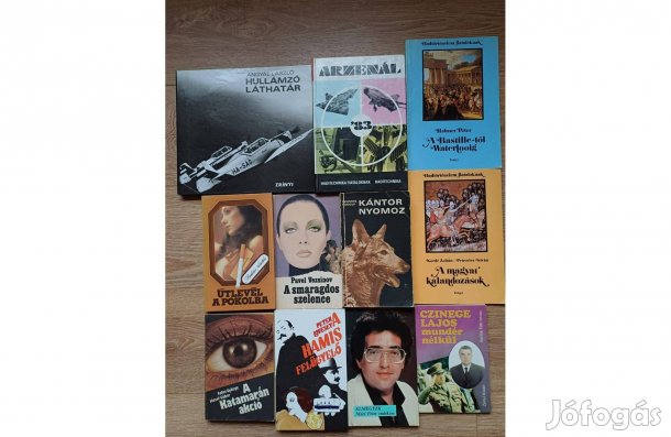 Zrínyi Kiadó könyvcsomag, 11 db egyben