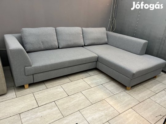 Zsákszövet ágyazható sarok ülőgarnitúra, kanapé