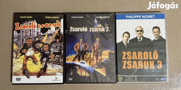Zsaroló zsaruk trilógia dvd