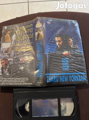 Zsaru New Yorkban akció vhs 