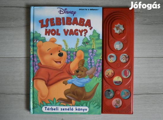 Zsebibaba, hol vagy? - Térbeli zenélőkönyv