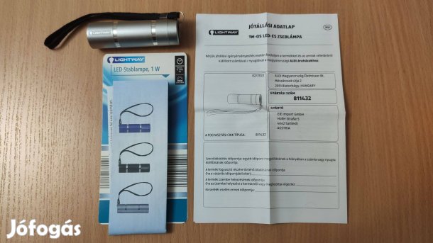 Zseblámpa elemlámpa