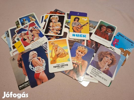 Zsebnaptár gyűjtemény 1974-85