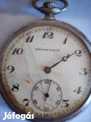 Zsebóra! Enicar watch./15 Rubis/