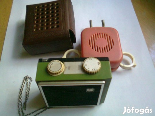 Zsebrádió ritkaság 1970-ből