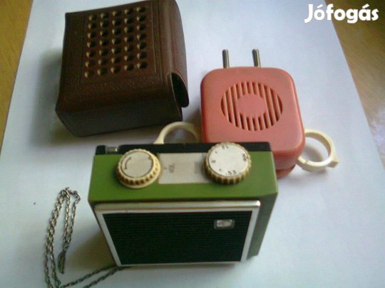 Zsebrádió ritkaság 1970-ből