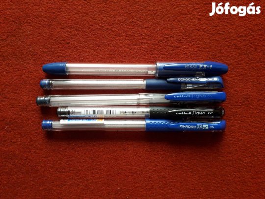 Zselés tollak, kék / fekete (14.)