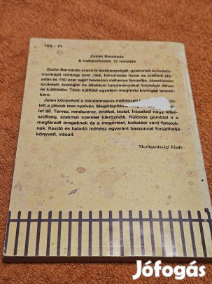 Zsidei Barnabás A méhészkedés 12 hónapja c. könyv