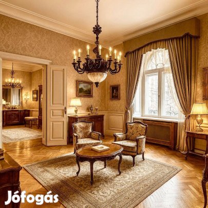 Zsinagógánál Nagypolgári öröklakás 136 m, 4m belmagasság