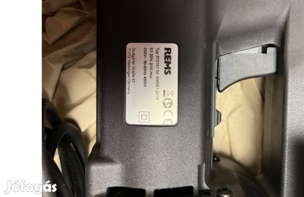 Zsir új Rems Presszange (Présgép)+3pofa 1/23/41