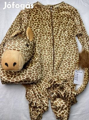 Zsiráf jelmez, állat jelmez, felnőtt jelmez DK105