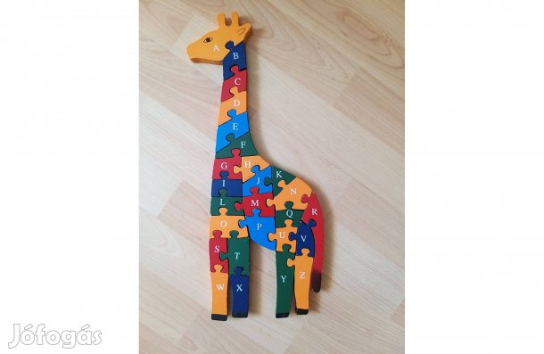 Zsiráfos fa puzzle