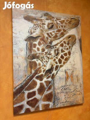 Zsiráfos kép, falikép