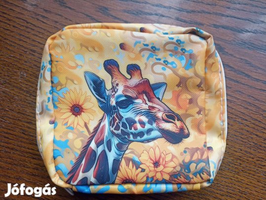 Zsiráfos vagy trópusi mintás neszeszer/tok