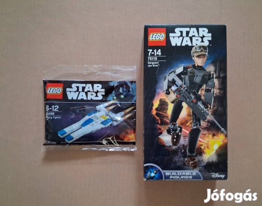 Zsivány Egyes bontatlan Star Wars LEGO 30496 + 75119 utánvét