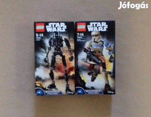 Zsivány Egyes bontatlan Star Wars LEGO 75120 K-2SO + 75523 Scarifi utá