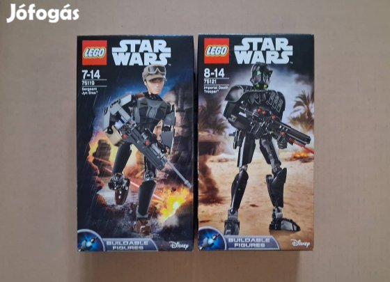 Zsivány Egyes bontatlan Star Wars LEGO 75121 + 75119 építhető figura u