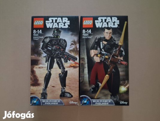 Zsivány Egyes bontatlan Star Wars LEGO 75121 + 75524 építhető figura u