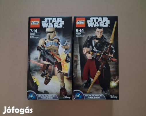 Zsivány Egyes bontatlan Star Wars LEGO 75523 + 75524 építhető figura u