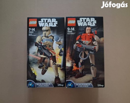 Zsivány Egyes bontatlan Star Wars LEGO 75523 + 75525 építhető figura u