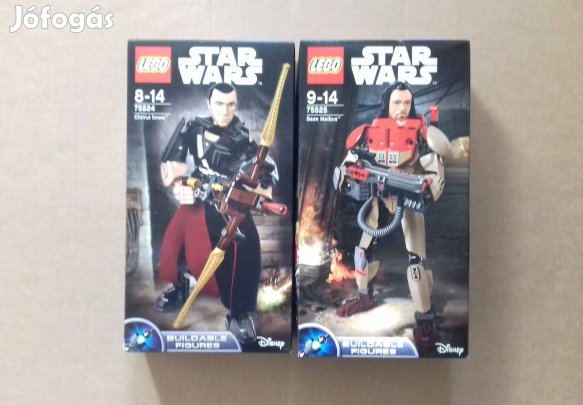 Zsivány Egyes bontatlan Star Wars LEGO 75524 + 75525 építhető figura u
