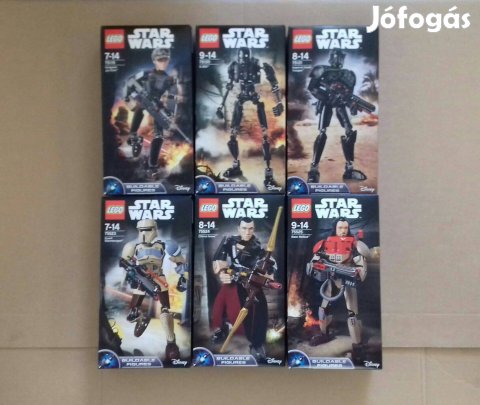Zsivány Egyes új Star Wars LEGO 75119 75120 75121 75523 75524 75525 ut