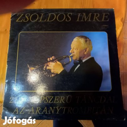 Zsoldos Imre 20 népszerű sláger trombitán bakelit hanglemez eladó