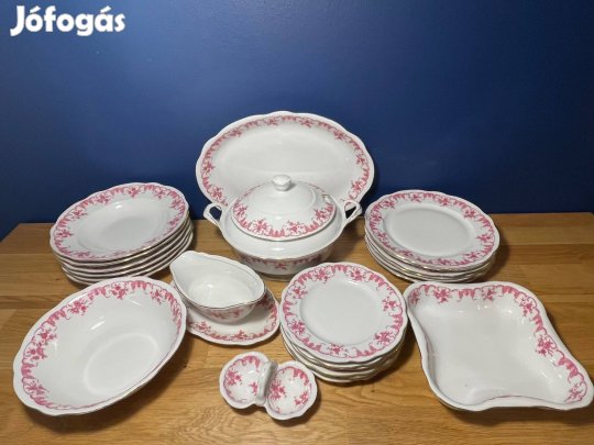 Zsolnay 6 személyes étkészlet