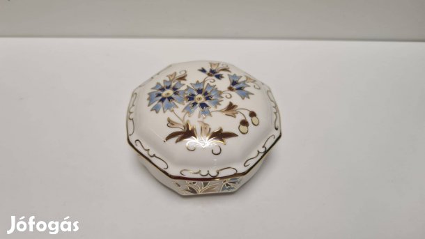 Zsolnay Búzavirág mintás Bonbonier #2571