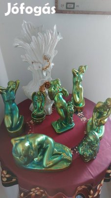Zsolnay Eosin porcelanok olcson