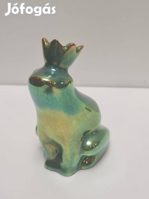 Zsolnay Eozin Békakirály #3019