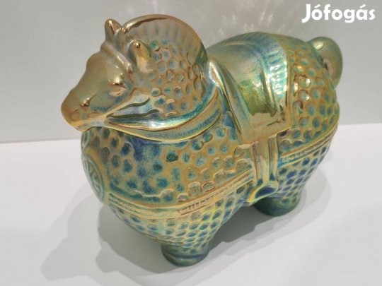 Zsolnay Eozin Cirkuszi Ló #2952