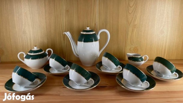 Zsolnay Oliva kávéskészlet