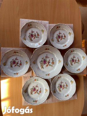 Zsolnay Paradicsommadaras 1.oszt.szett eladó!