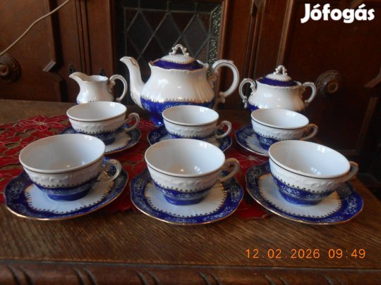 Zsolnay Pompadour 2-es teás készlet