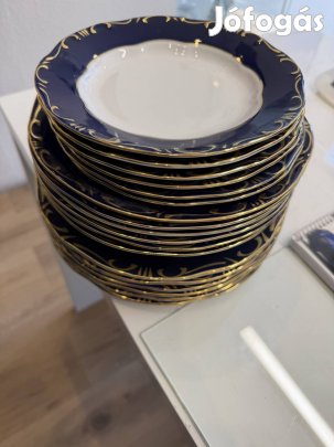 Zsolnay Pompadour Étkészlet 18 személyes 