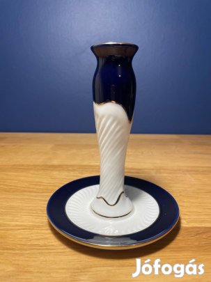 Zsolnay Pompadour III gyertyatartó