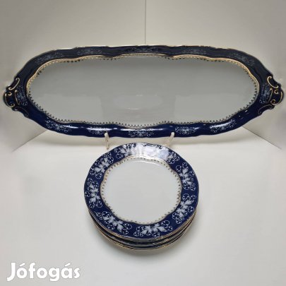 Zsolnay Pompadour II Szendvicses készlet